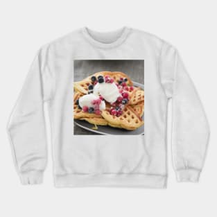 Ice Cream Waffles Crewneck Sweatshirt